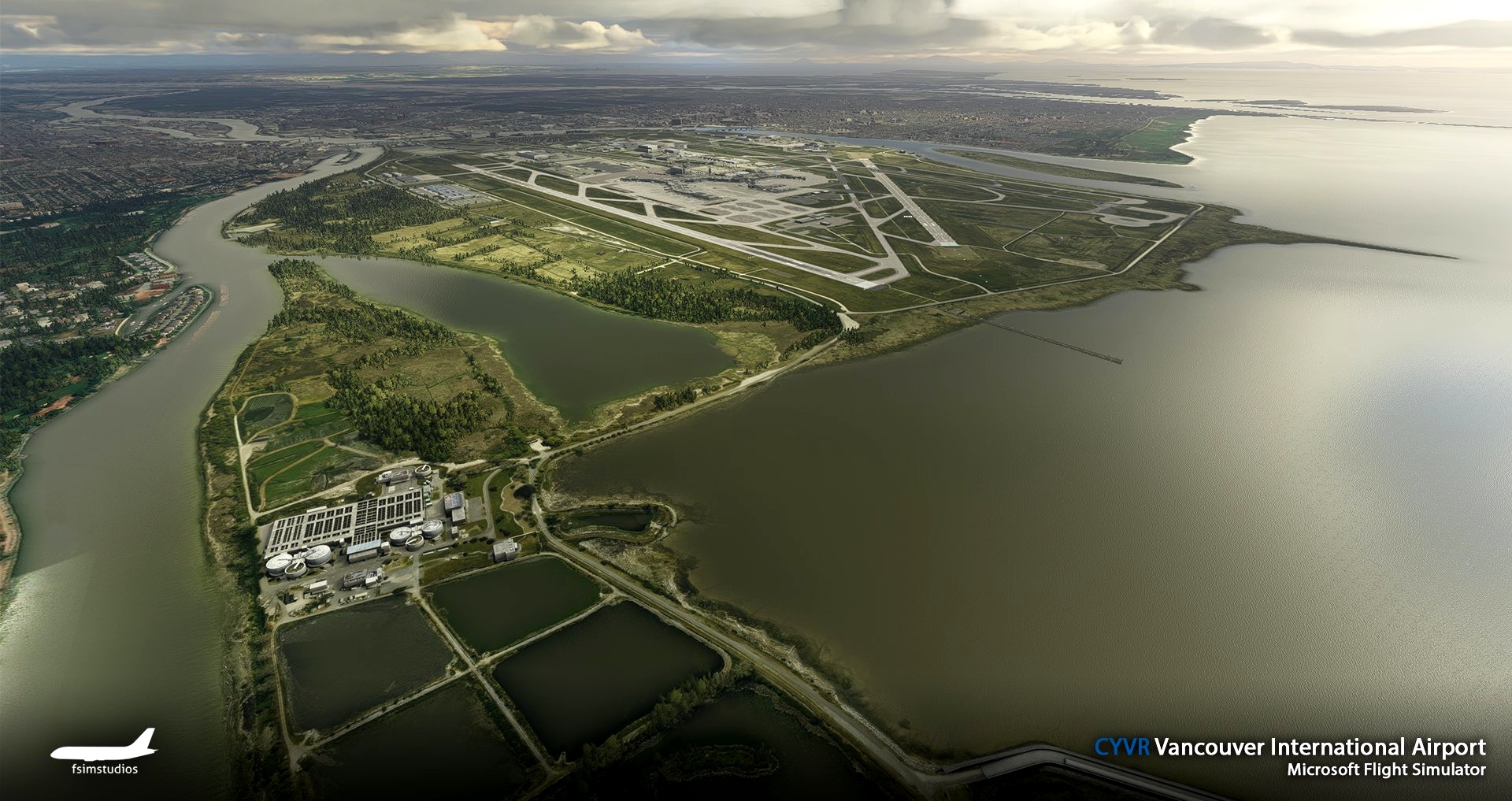 CYVR Vancouver International Airport Microsoft Flight Simulator