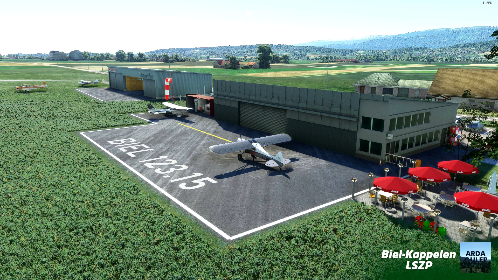 [LSZP] Biel - Kappelen Airfield - Switzerland Microsoft Flight Simulator