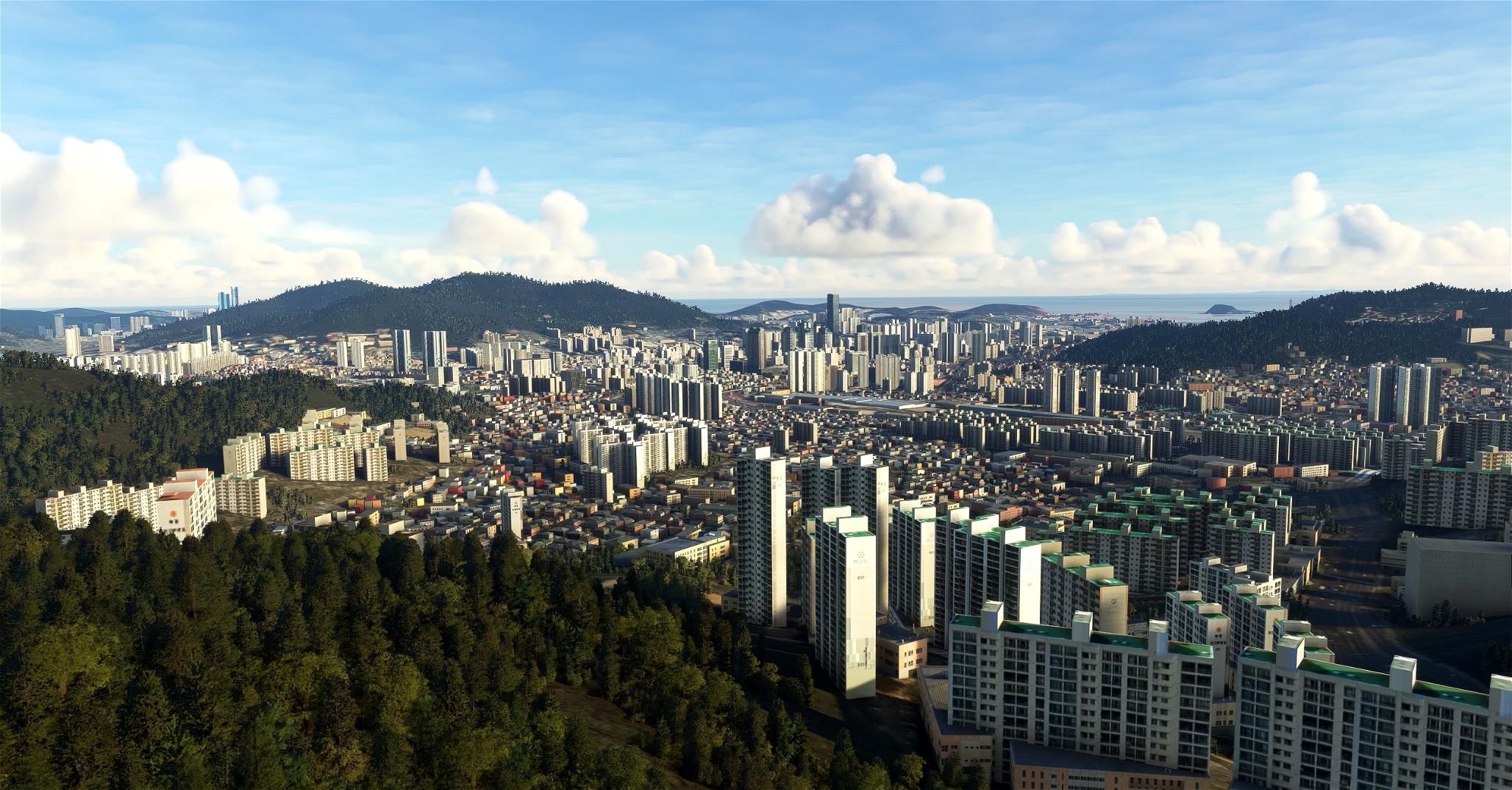 Busan City Wow Microsoft Flight Simulator