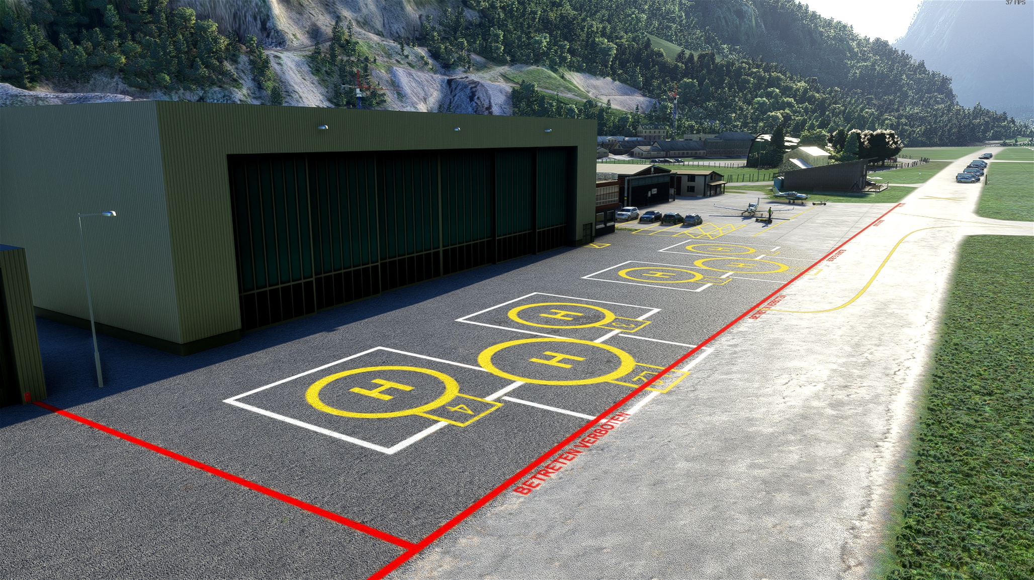 LSZM - Mollis Airfield Switzerland (LSMF)  Microsoft Flight Simulator