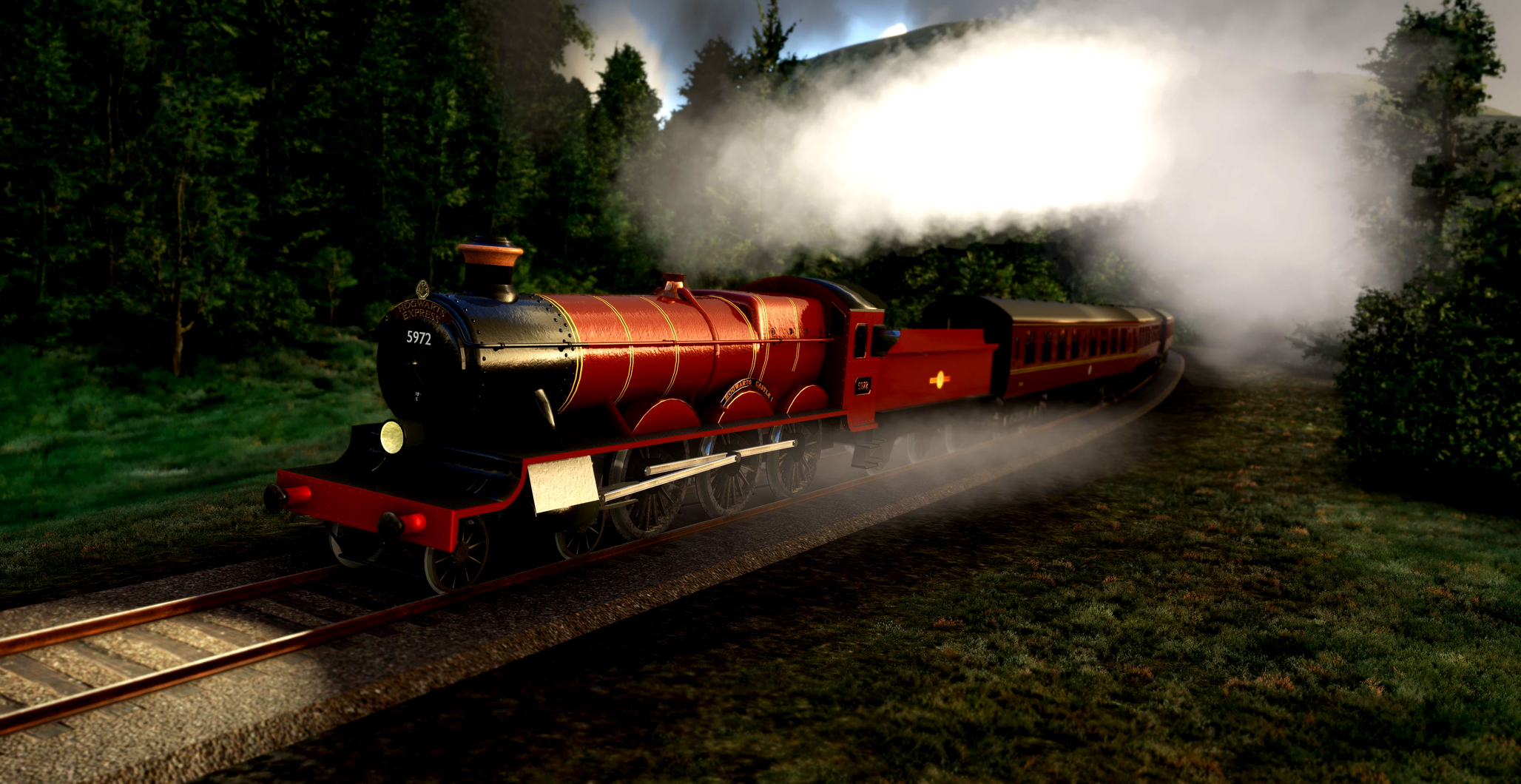 Jeppeson2001 » Hogwarts Express Steam Train Custom Animations, Sounds