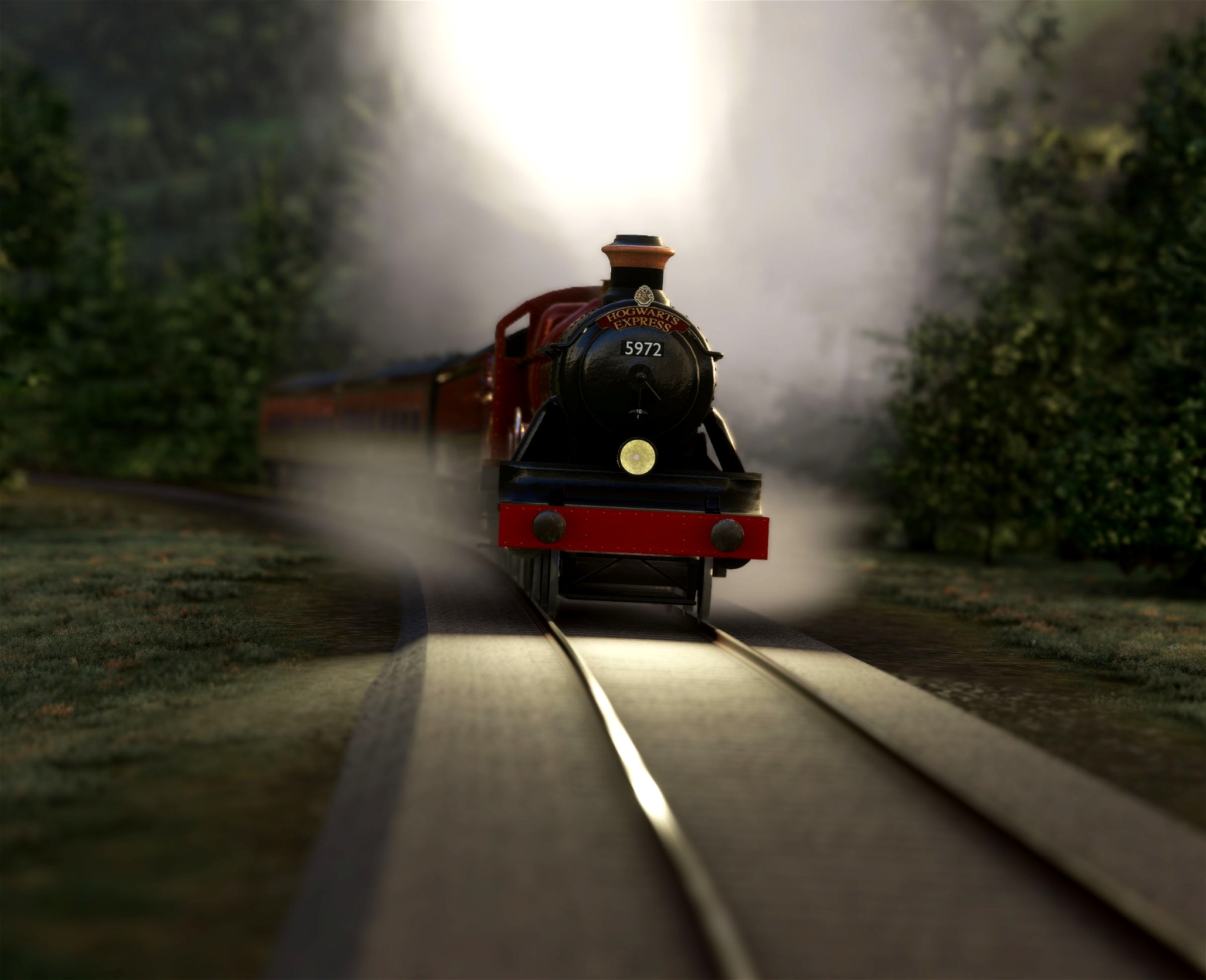 Hogwarts Express Steam Train - Custom Animations, Sounds & Smoke Effects Microsoft Flight Simulator