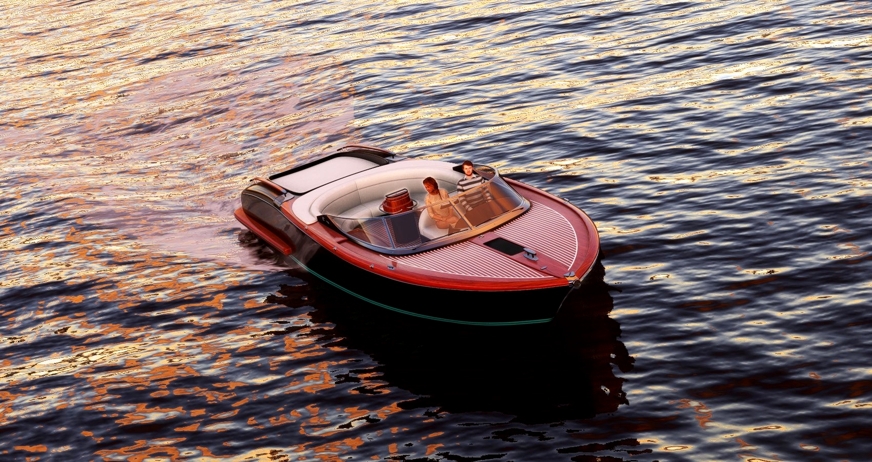 Luxury Speedboat Microsoft Flight Simulator