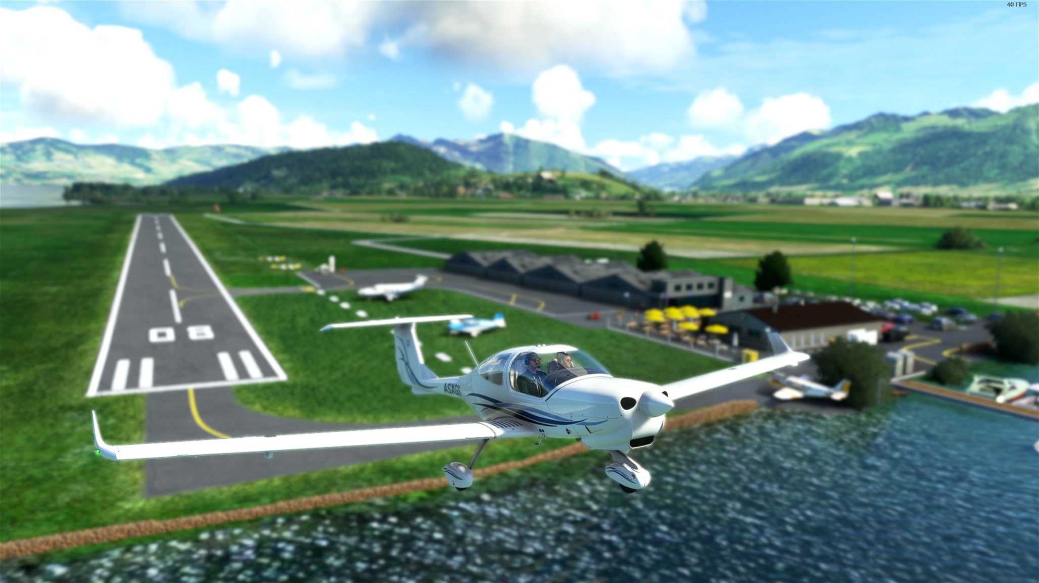 [LSPV] Wangen - Lachen Airfield - Switzerland Microsoft Flight Simulator