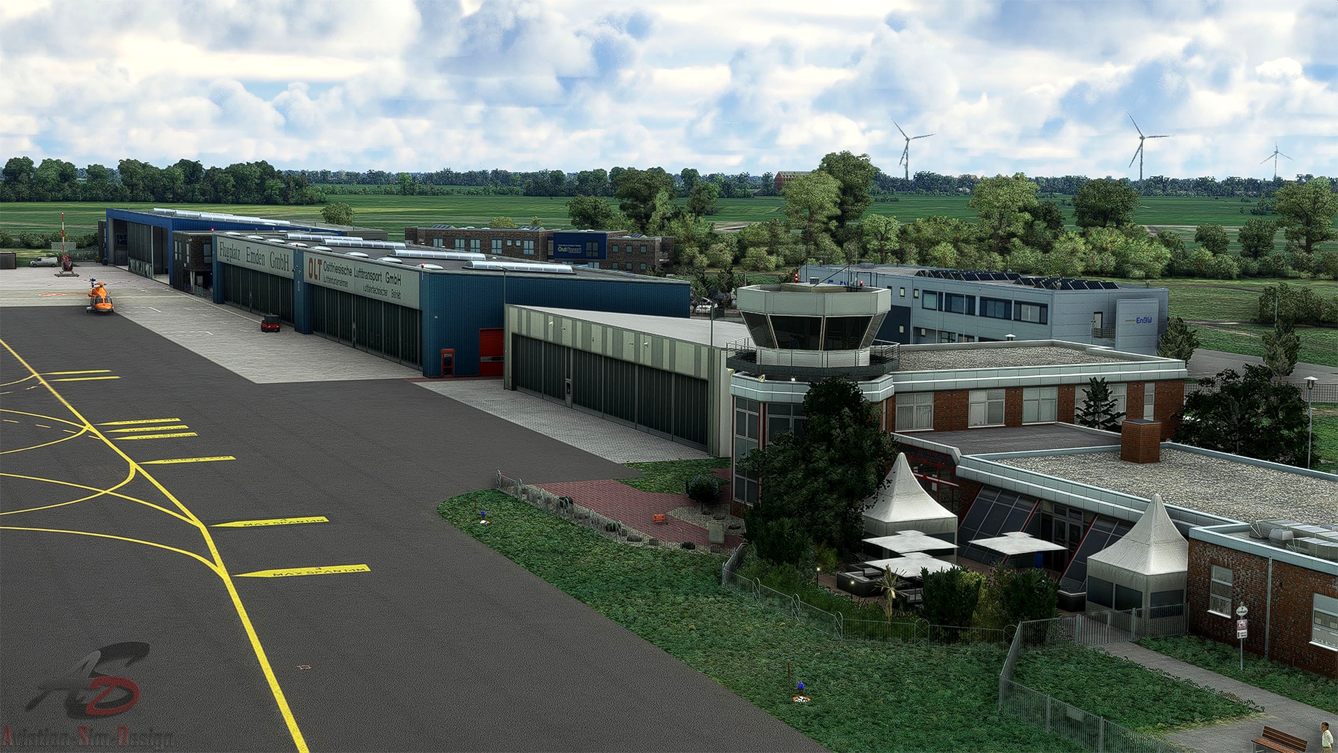 EDWE - Airfield Emden Microsoft Flight Simulator