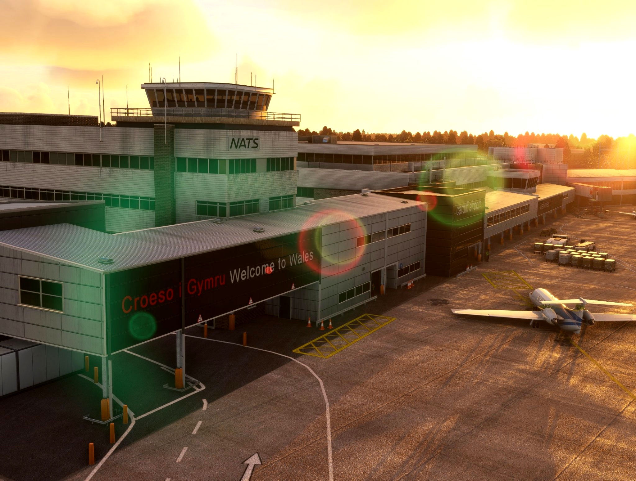 EGFF - Cardiff Airport Microsoft Flight Simulator