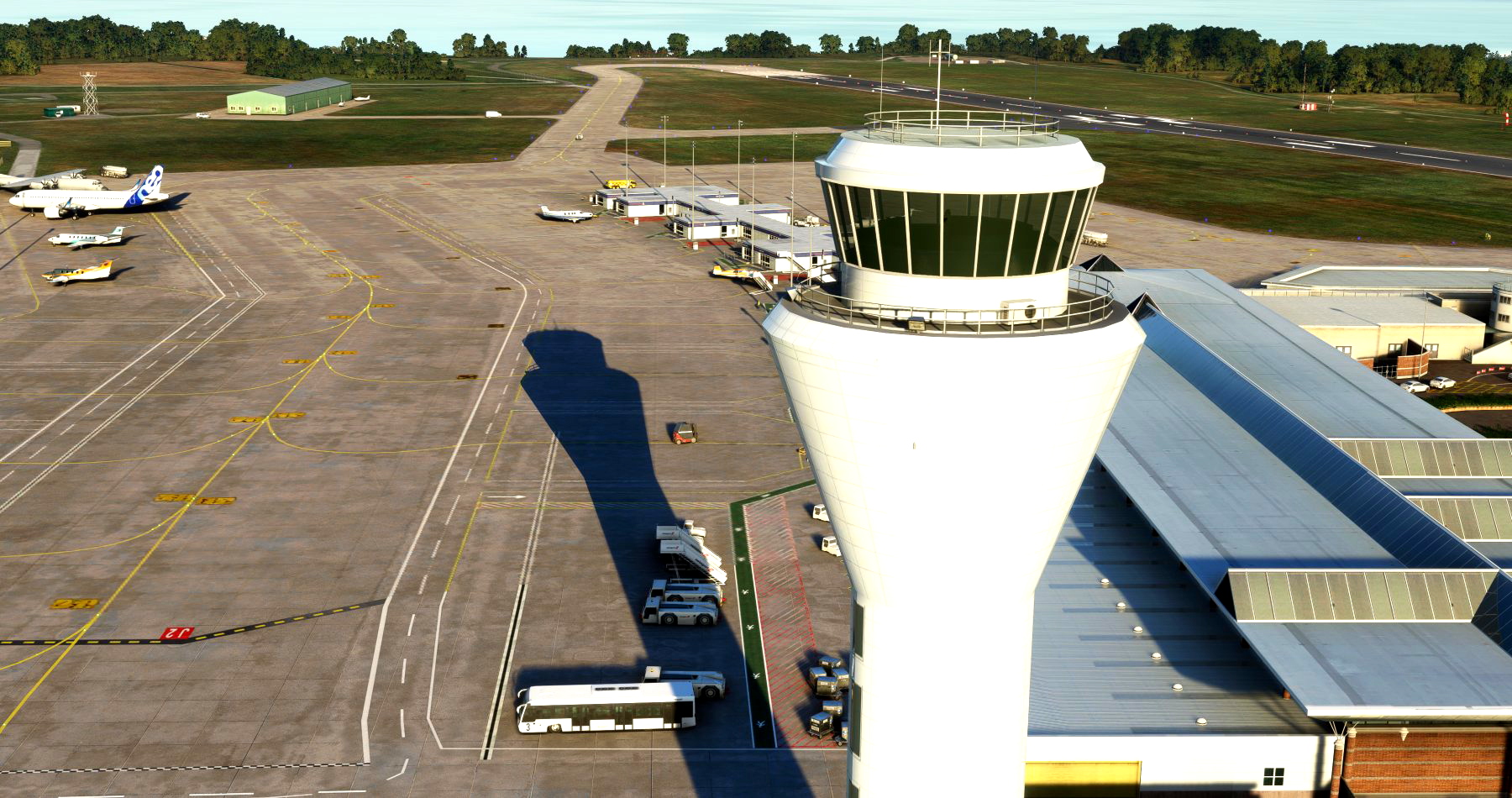 UK2000 Scenery » EGJJ Jersey Airport » Microsoft Flight Simulator