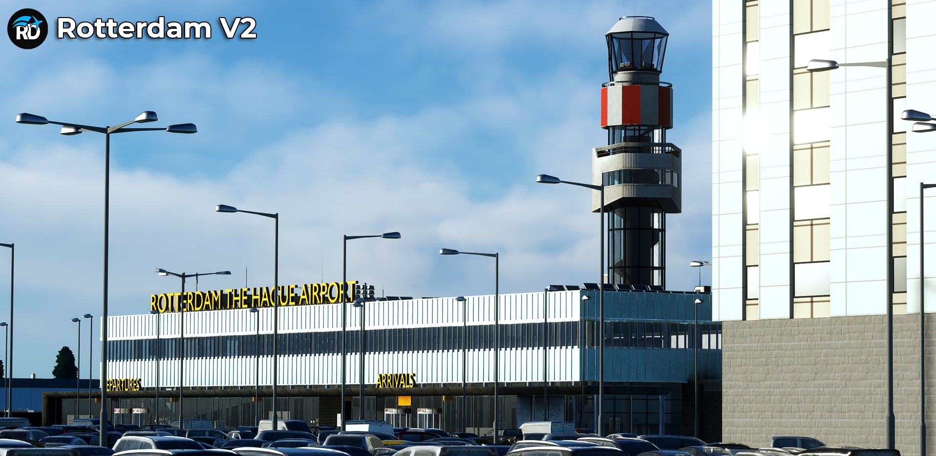 EHRD - Rotterdam Airport v2  Microsoft Flight Simulator