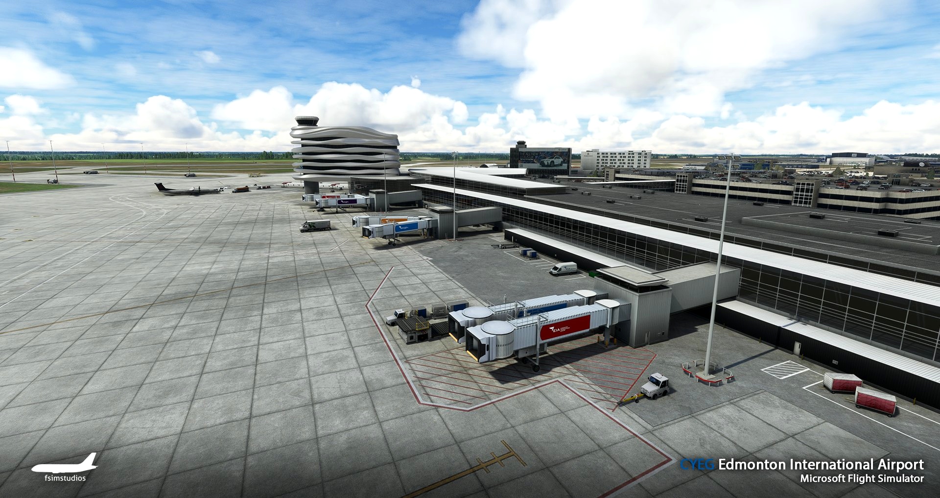 CYEG - Edmonton International Airport Microsoft Flight Simulator