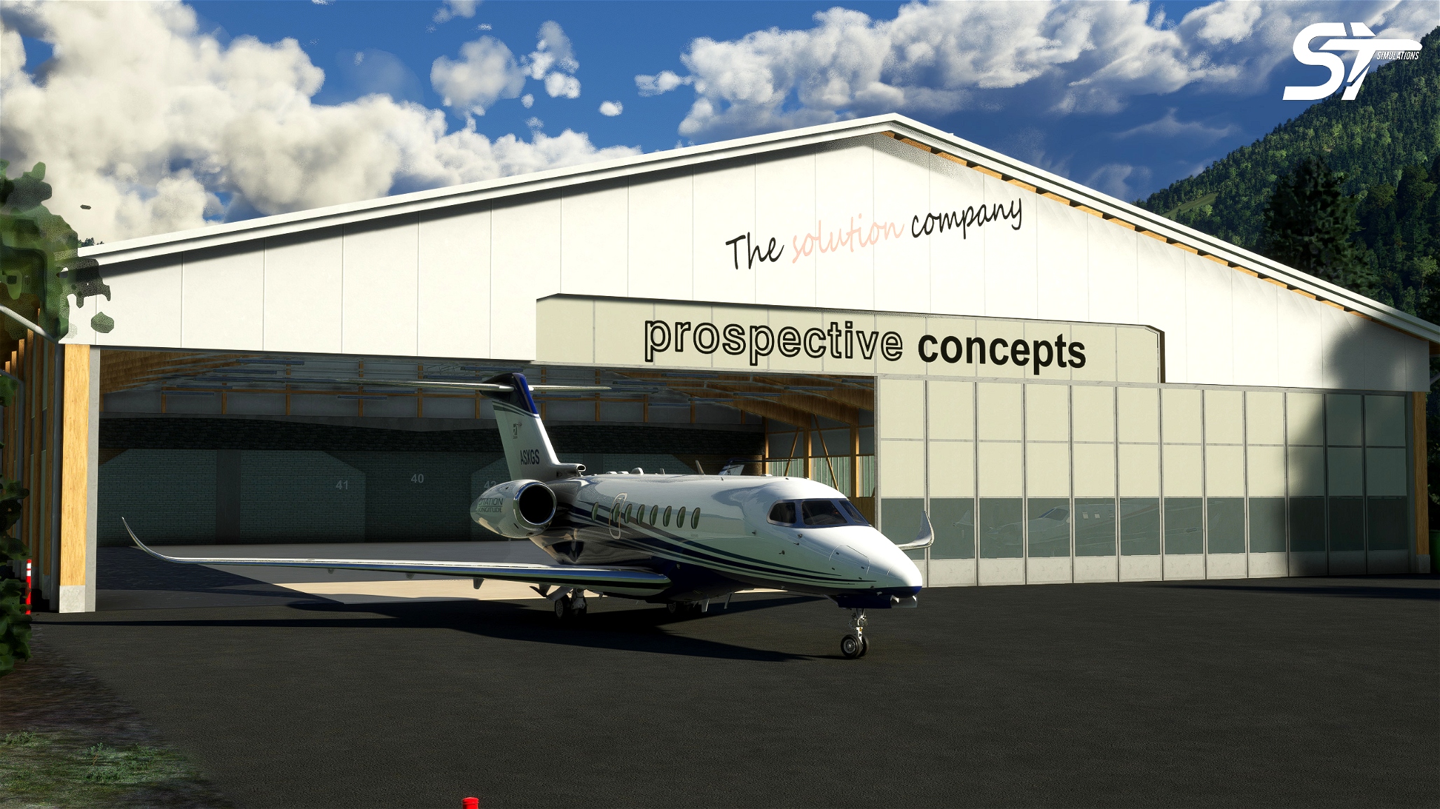 LSTS - St. Stephan Airport Microsoft Flight Simulator