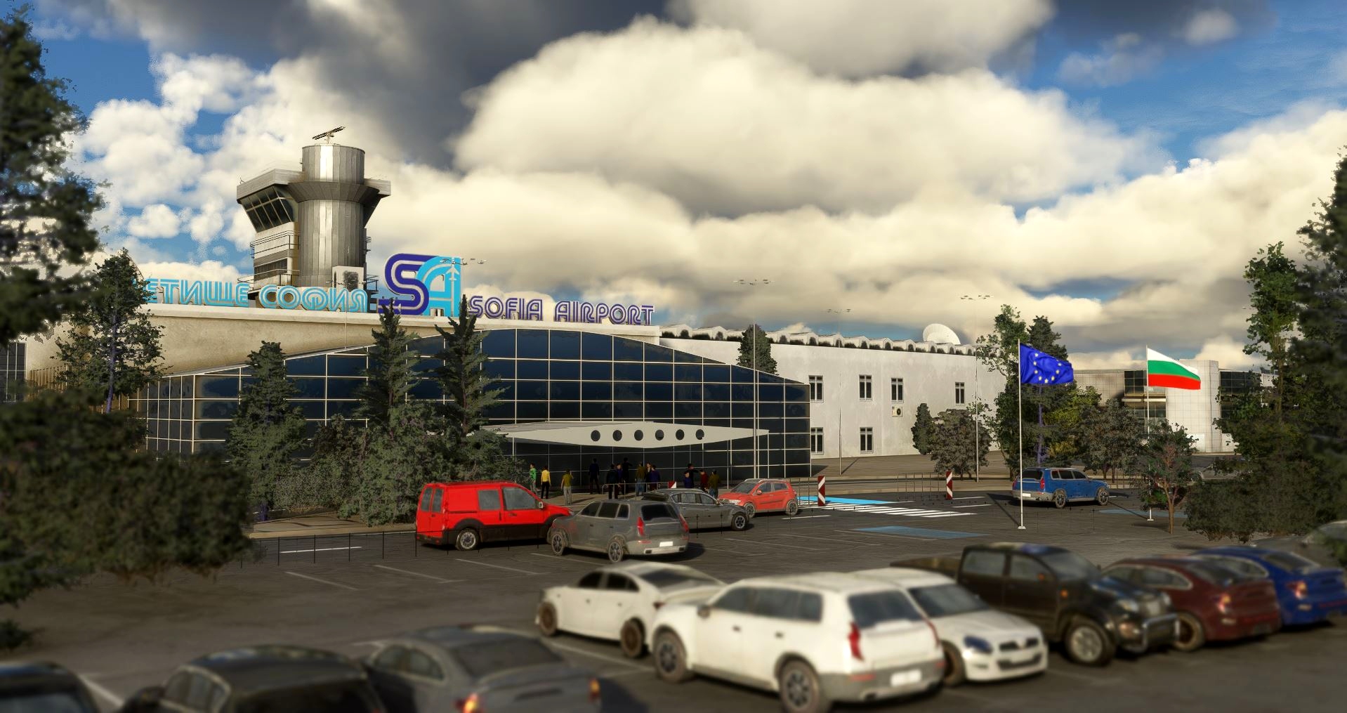 LBSF - Sofia International Airport Microsoft Flight Simulator